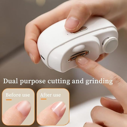 Electric Nail Clipper Automatic Nail Trimmer, Safe Nail Cutter for Kids